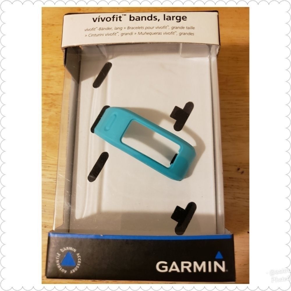 NIB 🆕️ Garmin Vivofit Aqua Band Size Large - Picture 2 of 6
